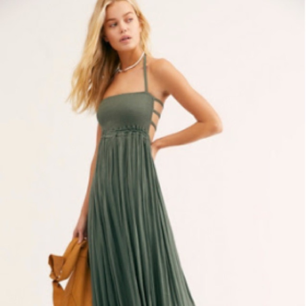 Free People Extratropical Shiny Dress